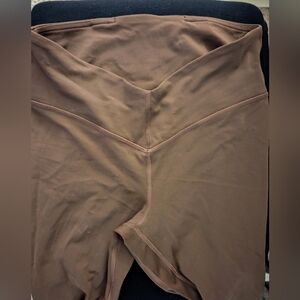 Lululemon Align V waist leggings size 8 25" java brown, great condition